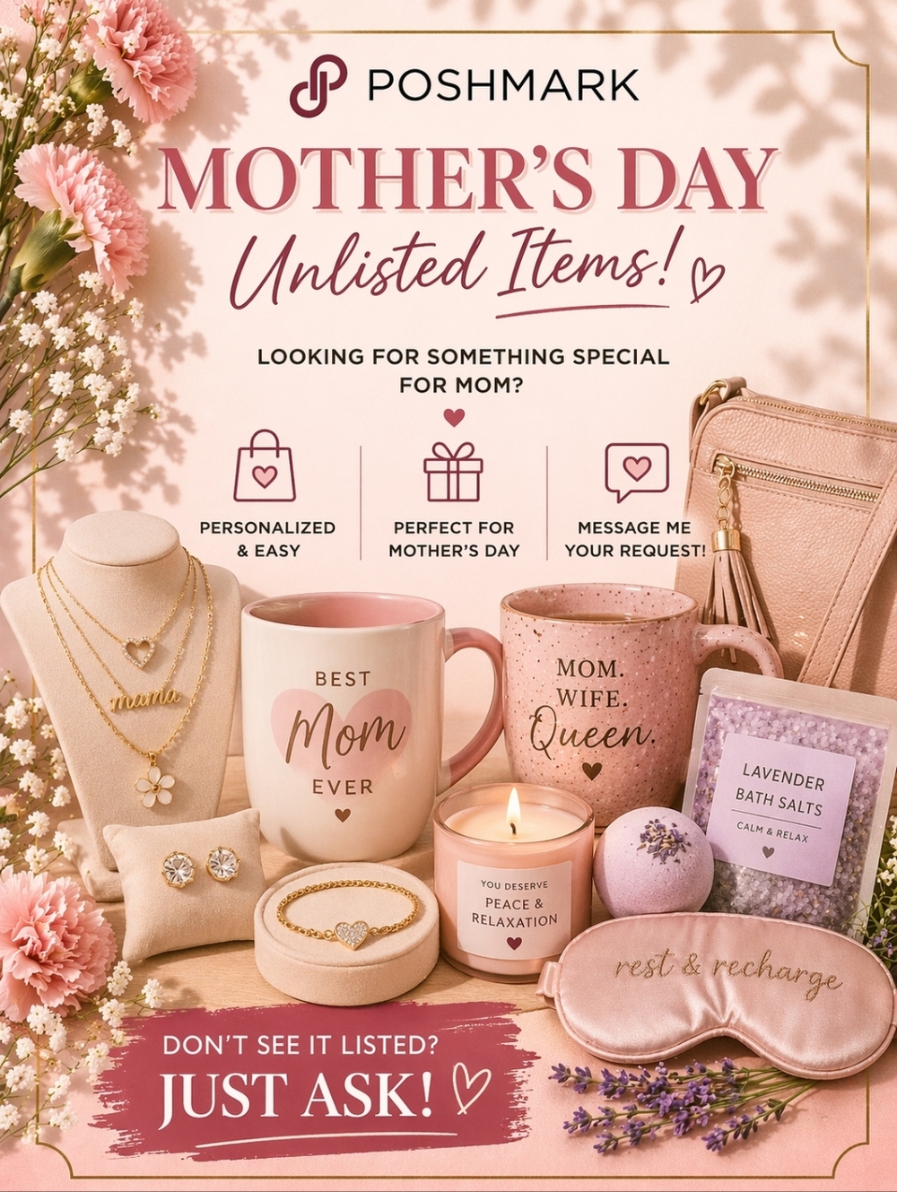Mother's Day Unlisted Items